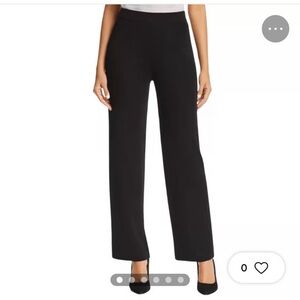 Misook Pull-On Black Relaxed Fit Pants.